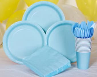 CHOOSE YOUR COLOR Party Supplies | Table Decoration | Birthday Decor | Tablecover | Napkins | Plates | Cups | Utensils