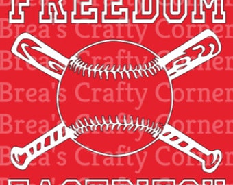 Freedom Fastpitch Softball in white