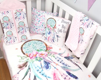 Dream Catcher Crib Bedding Dreamcatcher bedding Etsy 5 Dream Catcher Crib Bedding Dreamcatcher bedding Etsy 5