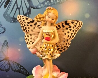 Fairy Figurine, Fairy Garden, Miniature Fairy, Flower Fairy