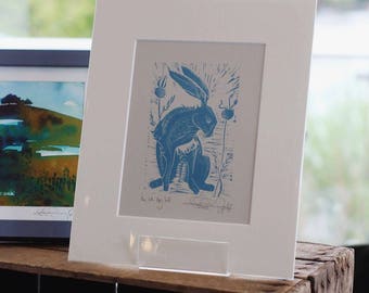 Hare with poppy seeds