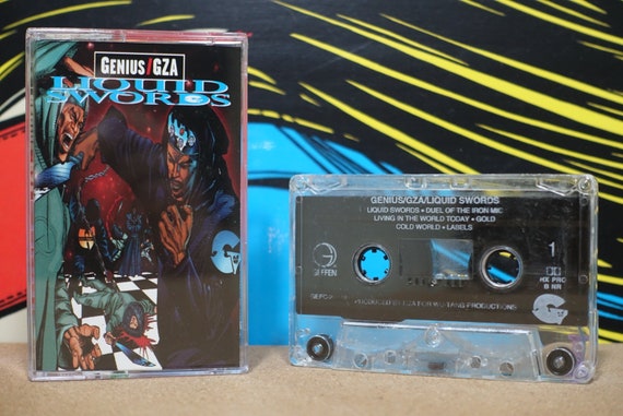 Liquid Swords by Genius* / GZA Vintage Cassette Tape