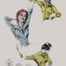 Vintage 1950s Quick' N Easy Italian Shirt Stand up Collar Rockabilly Blouse Sewing Pattern Butterick 7731 Size 14 Bust 32