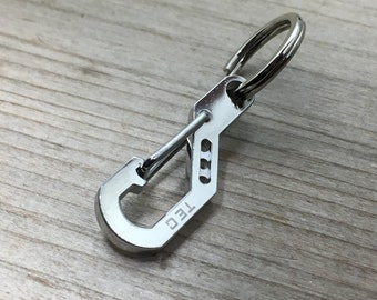 Mini carabiner/With Split Ring