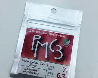 PMC 3 silver clay 7g, 9g, 16g