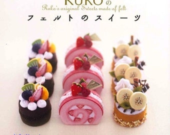Felt Food Toys/Felt Bakery/Felt Cuisine/Felt Play Food/Felt Japanese eBook/Japanese Crafts eBook/Japanese Felt eBook (FAB37)