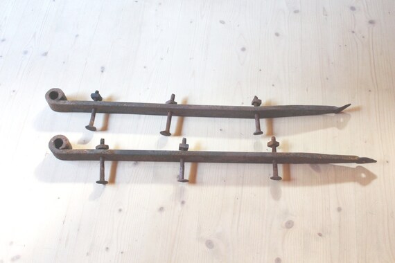 Door Hinges Antique Massive Door Hinges Set Of 2 Large Iron Door Door hinges Antique massive door hinges set of 2 Large iron door hinges Barn door hinges Castle door hinges Old ironware Big rusty hinges from ... - Door Hinges Antique Massive Door Hinges Set Of 2 Large Iron Door