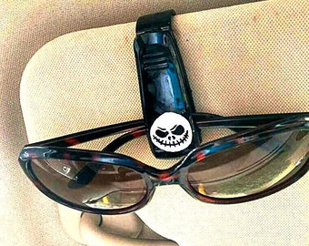 Jack Skellington, Skull sunglass visor clip, nightmare before christmas
