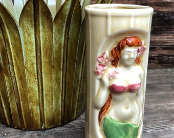 Tiki Mug Orchids of Hawaii Authentic Vintage BarWware