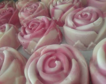 Rose Soap handmade vegan natural