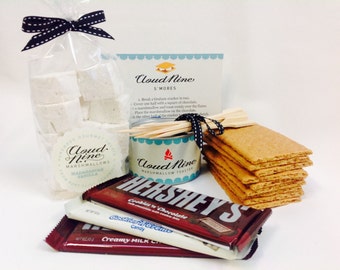 S'Mores Kit - with tabletop toaster and free shipping - by Cloud Nine Marshmallows