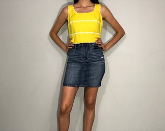1950s sleevless crop top