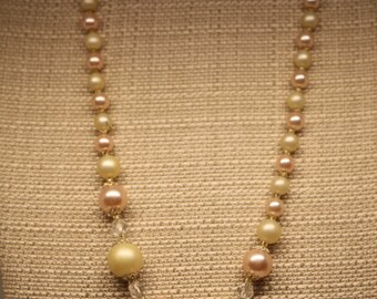 Pastel Pearl Necklace