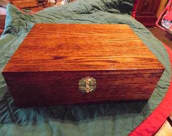 Ladies Oak Jewelry Box