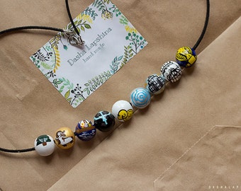Percy Jackson Necklace, camp half blood, lightning theif, Annabeth Chase version, Percy Jackson Book, Blood of Olympus edition