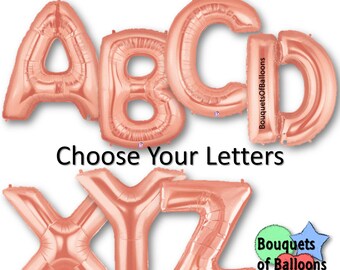 big letter balloons etsy big letter balloons