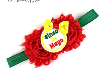 Cinco De Mayo Bow, Cinco De Mayo Baby, Cinco De Mayo Girl, Cinco De Mayo Hairbow, Cinco De Mayo Party, Fiesta Bow, Fiesta Hair Bow
