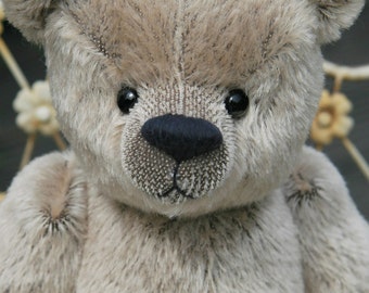 Frederick jointed teddy bear sewing pattern DOWNLOAD by Barbara-Ann Bears to make a traditional, centre seam bear