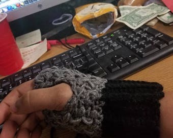 Crochet Fingerless Gloves