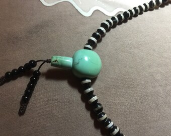 Old Sulemani Bhaisajyaguru Dzi 108 bead necklace bracelet