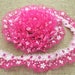 1 inch wide fuchsia ruffled lace price for 1 yard
