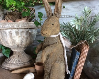 Stand up Rabbit Pattern - DIGITAL PDF Pattern by Dru Ann of Cinnamon Creek Folk Art