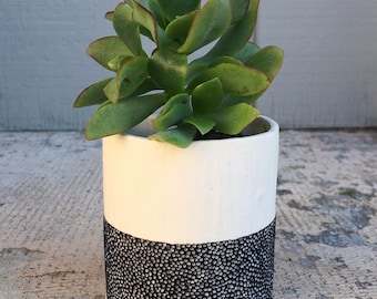 Handmade Two-Tone Magnetic Planter