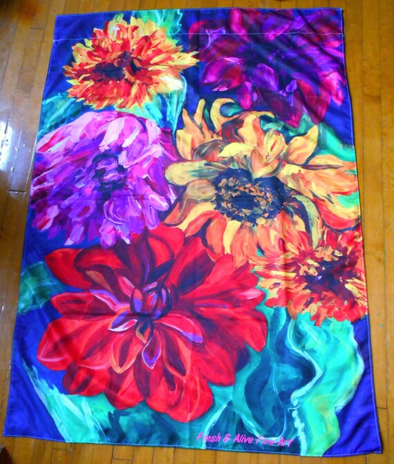 Garden Flag Large Size Autumn Bouquet Porch