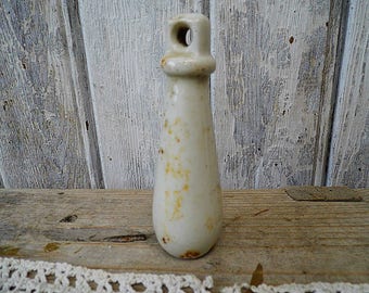 porcelain handle / handle toilet chain / Steampunk
