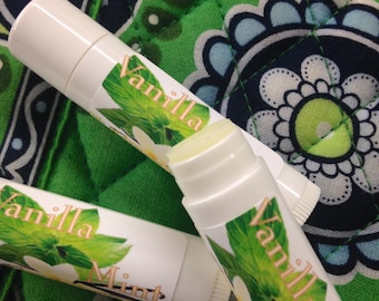 VANILLA MINT ~ Lip Balm All Natural