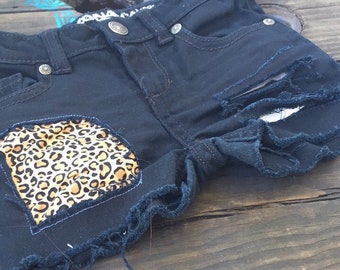 6 Youth Cheetah Shorts