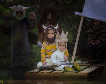 Halloween Costume Wild Things CAROL Kids Costume for boys, girls, toddler, children Where the Wild Things Are