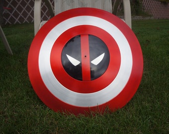 Aluminum Deadpool Shield