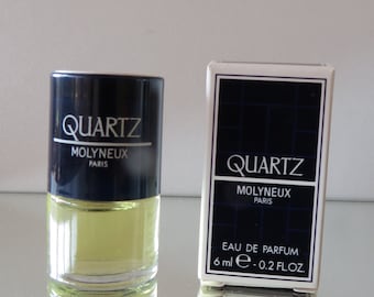 Quartz by Molyneux - FULL - Miniature perfume bottle - Eau de Toilette Parfum- Mother’s Day