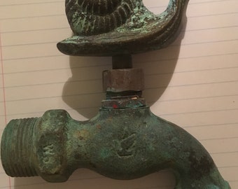 Brass snail spigot faucet made in usa