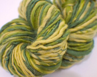 SALE: Bulky handspun yarn, Thick and Thin Yarn, Art Yarn, knitting supplies crochet supplies