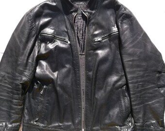 Real Vintage leather Biker jacket