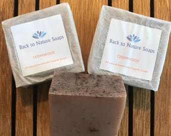 CedarWood Organic Soap plus FREE SHIPPING