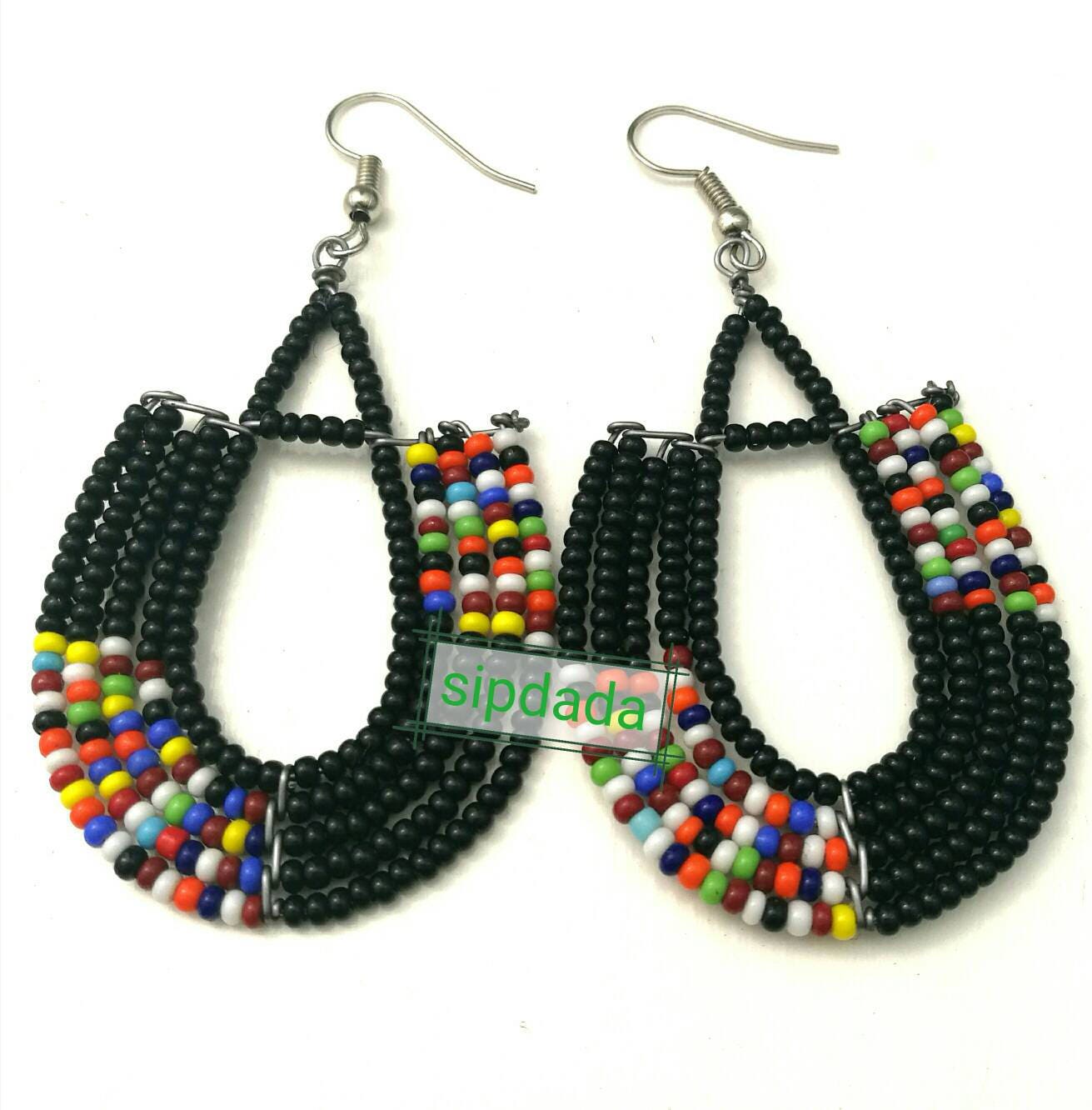 Maasai Earrings African earrings Kenyan earrings Masai