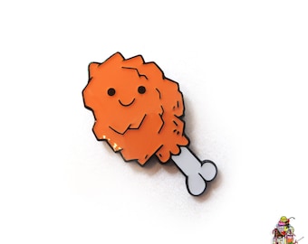 Fried chicken pin