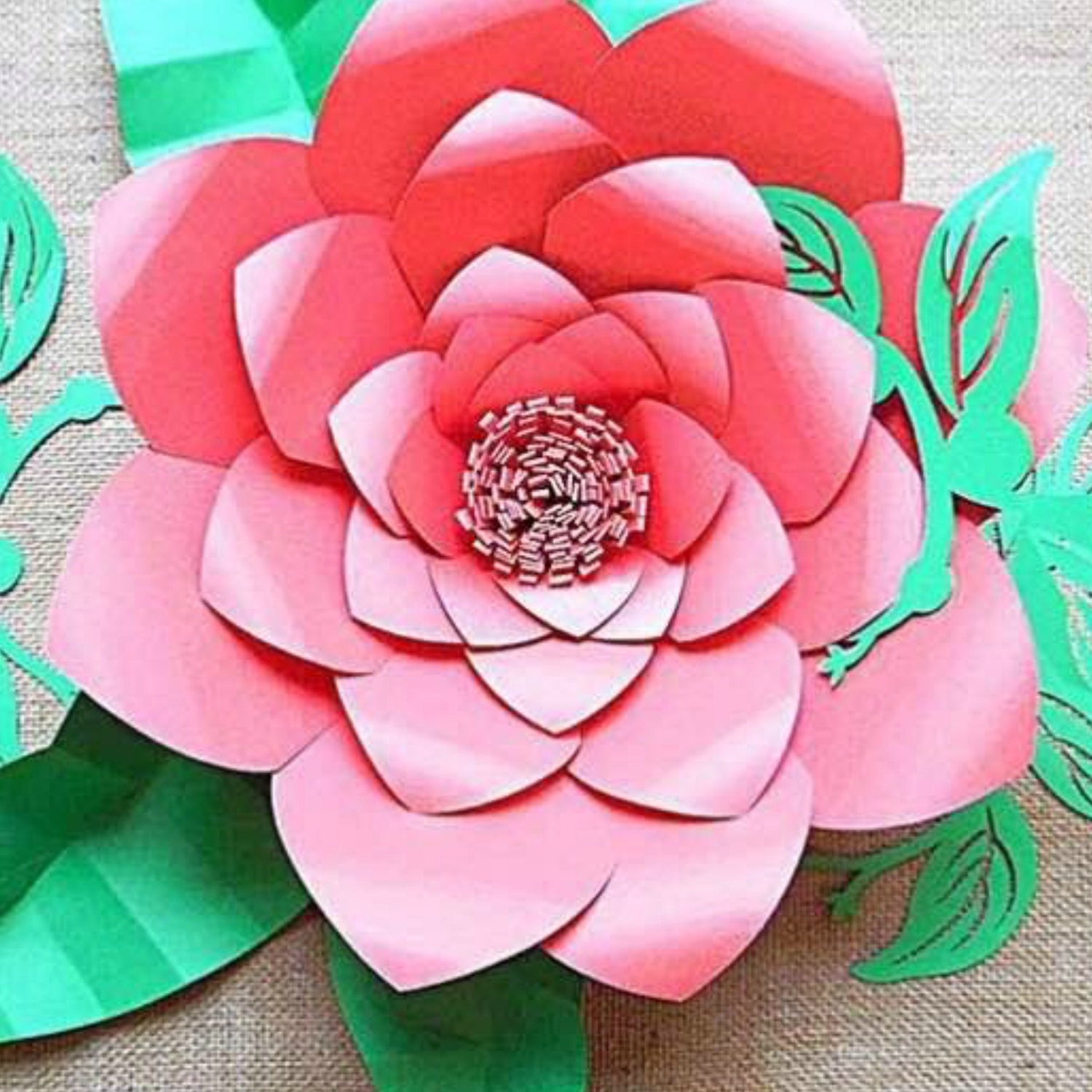 Download Large Flower SVG Files Giant DIY Paper Flowers Floral SVG