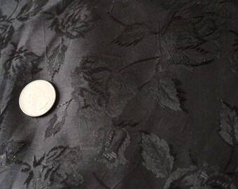 26 black Patterned Taffeta