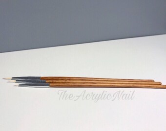 Nail Art Precision Detail Brush Ultra Thin 10mm 8mm 5mm Nail Art Accessories Nail Art Tools Nail Art Deco Nail Art Supplies Nail Art Brushes