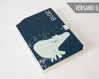 Calendar 2018 A6 and A5, pocket Calendar, Diary, calendar