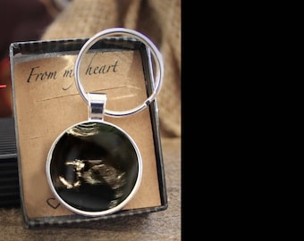Custom, Made to Order Ultrasound/Sonogram Keychain, Ultrasound Keychain, Baby Photo, Preserved Sonogram, Ultrasound Charm, Grandparent's