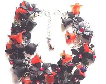 Stag Lord & Spiral Goddess Samhain Sabbat Bracelet