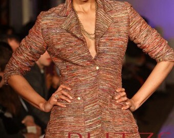 Pretty Birdie's Raw Silk Jacket