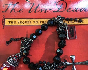 Dracula charm bracelet