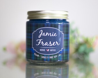 Jamie Fraser -- Outlander Inspired Soy Candle (4 oz)