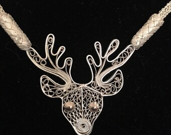 Christmas Reindeer necklace